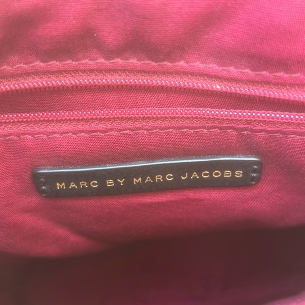 Marc by Marc Jacobs Black Leather Shoulder Purse - Picture 7 of 9